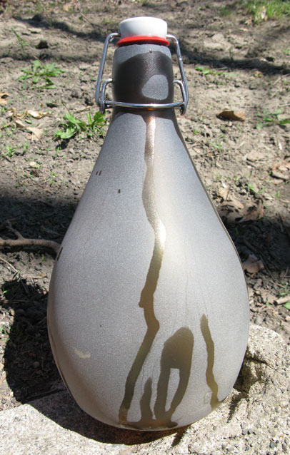 bottle closeup